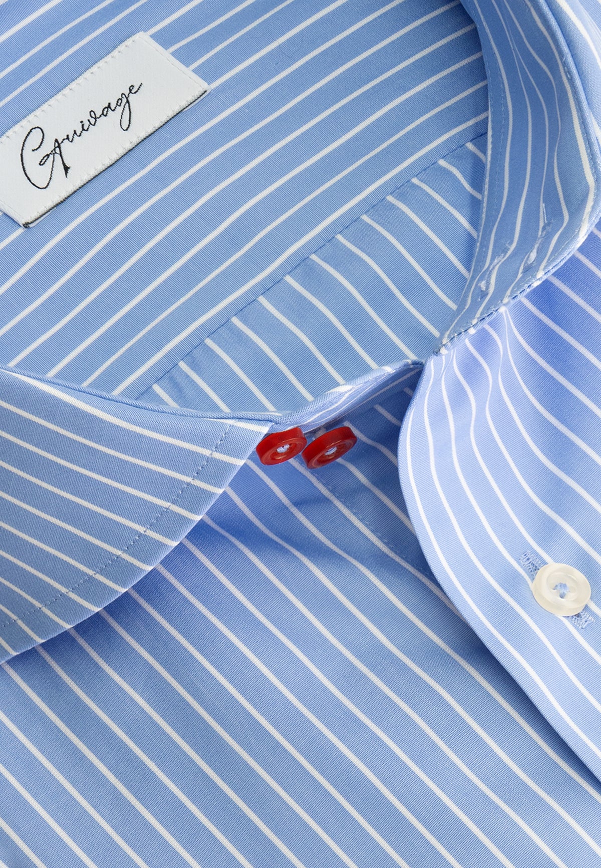 Blue Striped Banker Shirt