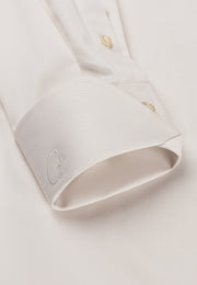 Chemise essentielle blanche ivoire