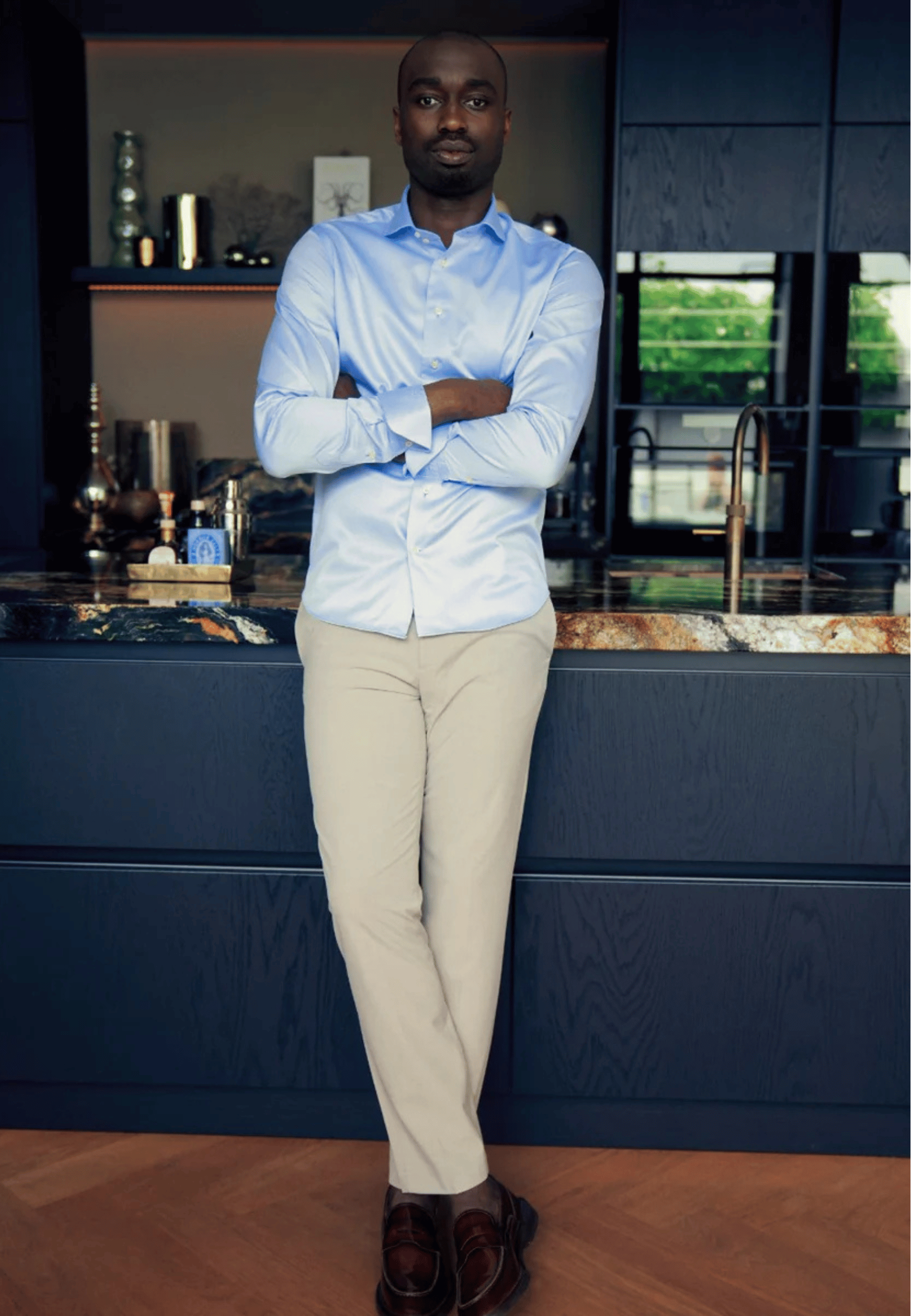 Ice Blue Essential Shirt