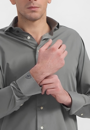 Camicia verde Signature