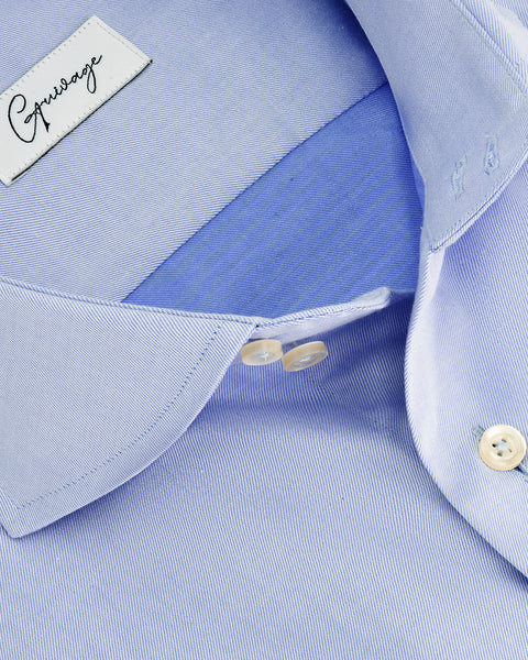 Ice Blue Twill Shirt