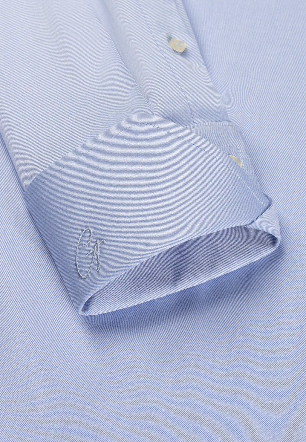 Chemise essentielle bleu glacier