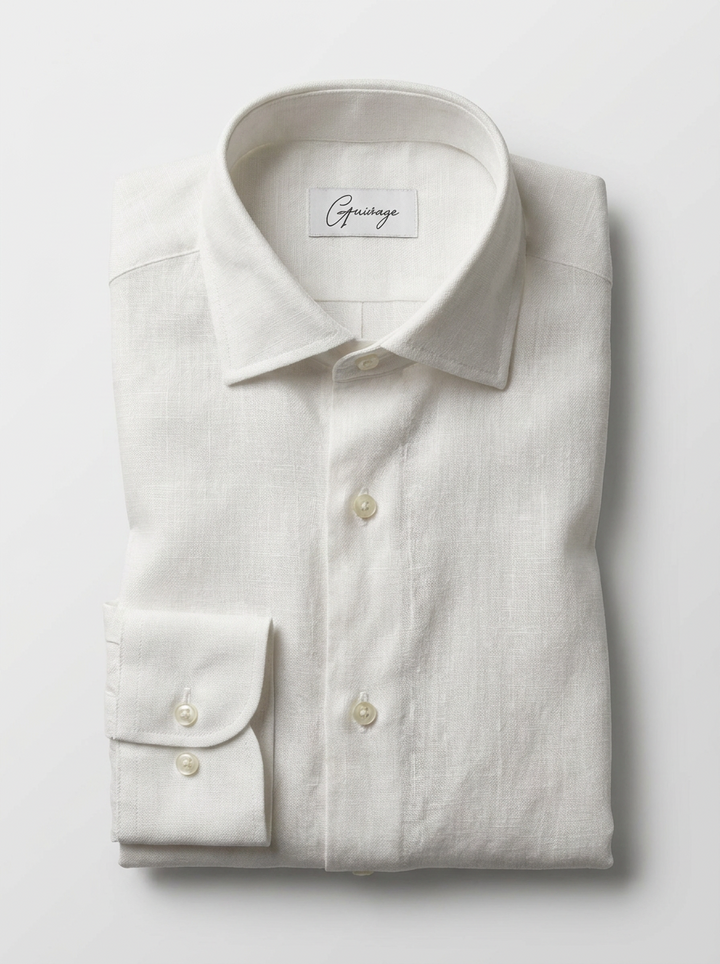 MTO White Washed Linen Shirt