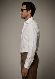 MTO White Washed Linen Shirt