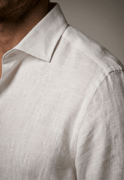 MTO White Washed Linen Shirt