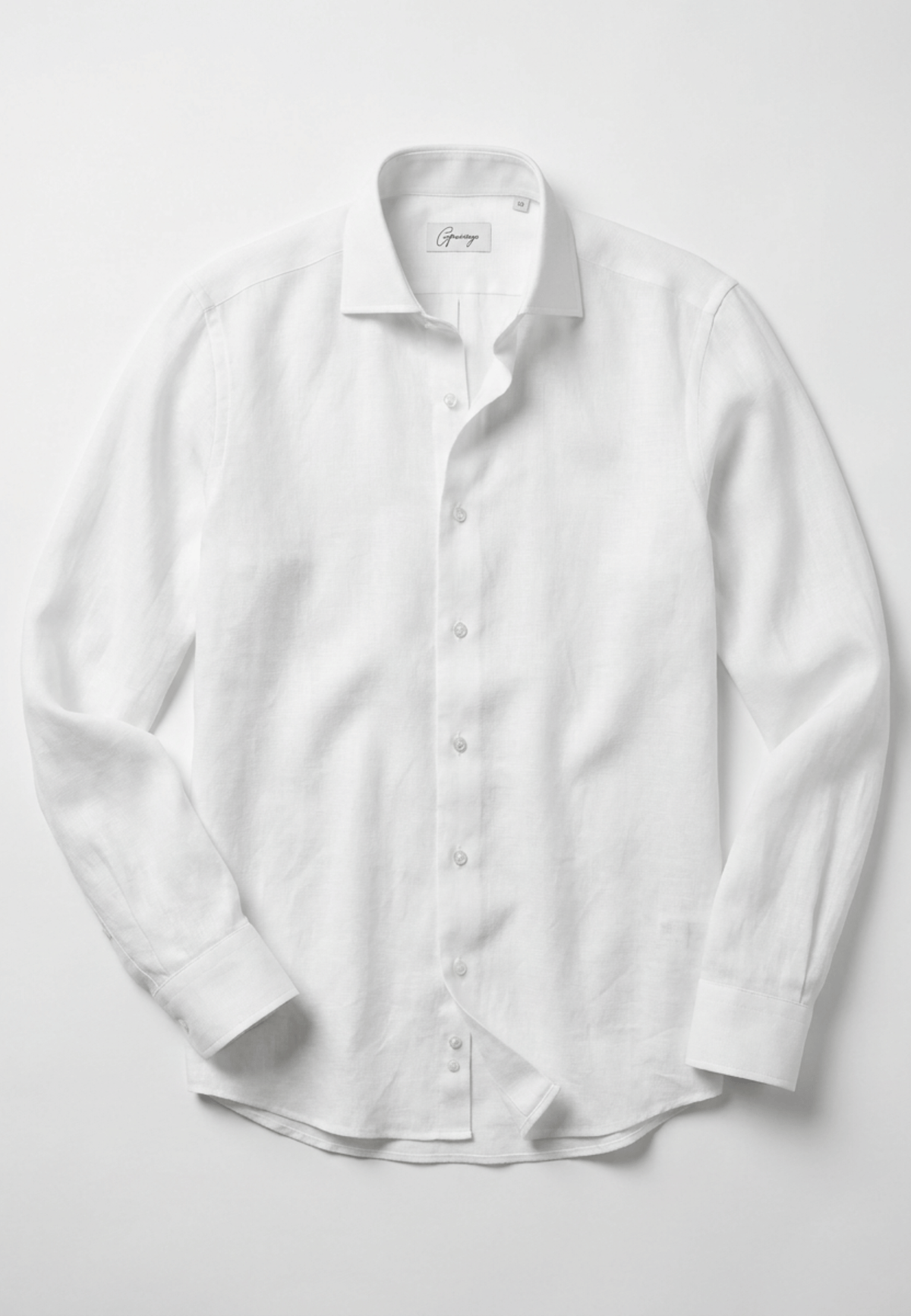 MTO White Washed Linen Shirt