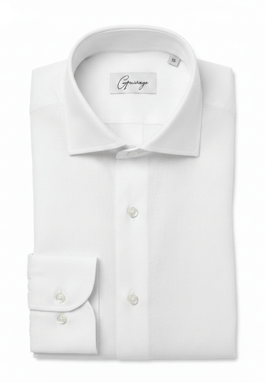 MTO White Washed Linen Shirt