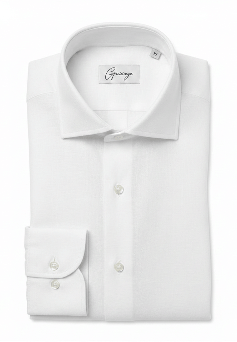 MTO White Washed Linen Shirt