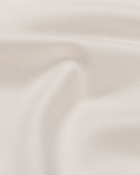 Ivory White Twill Shirt