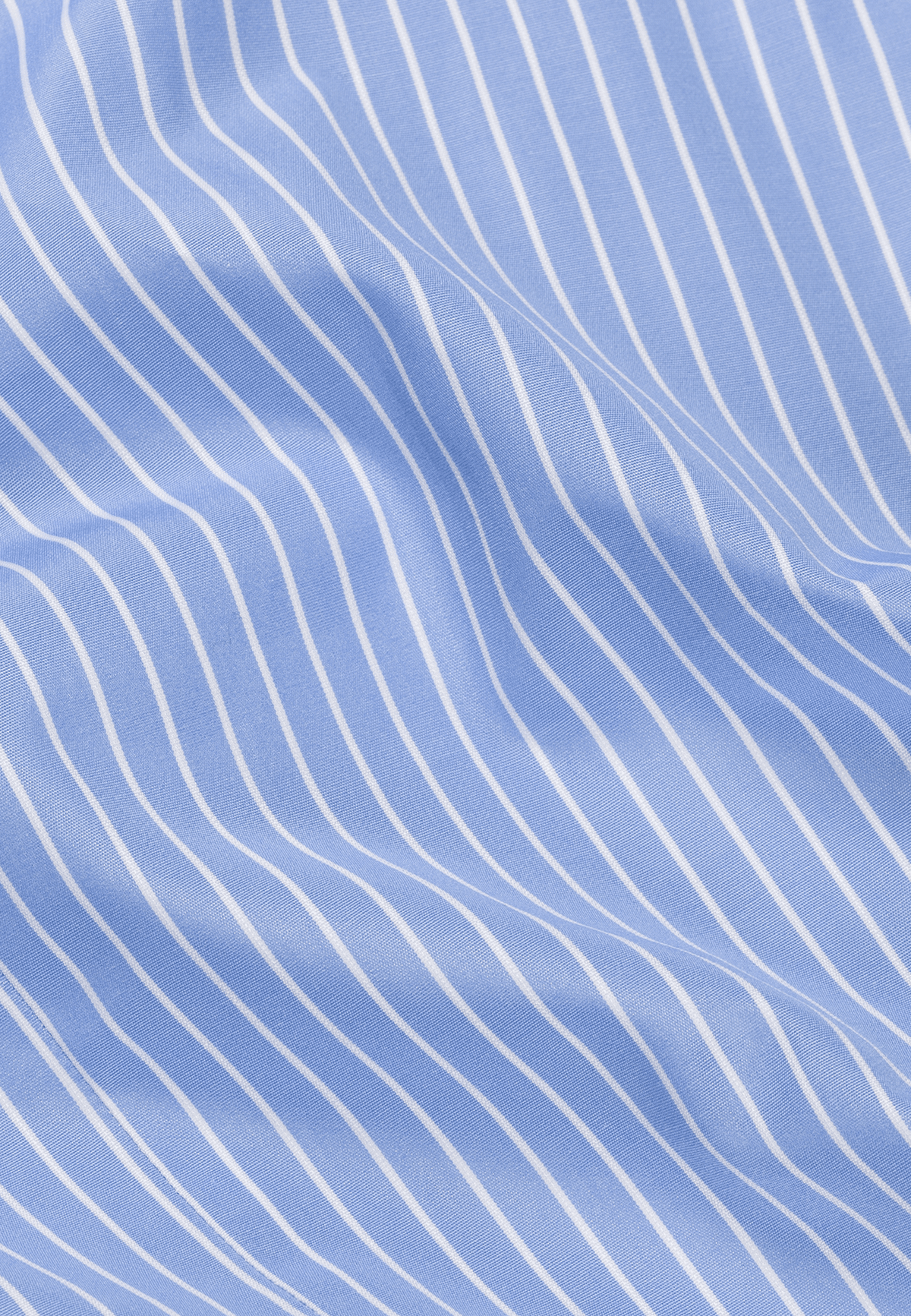 Blue Striped White Banker Shirt