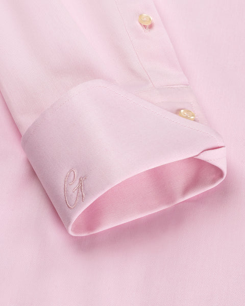 Pink Blush Twill Shirt