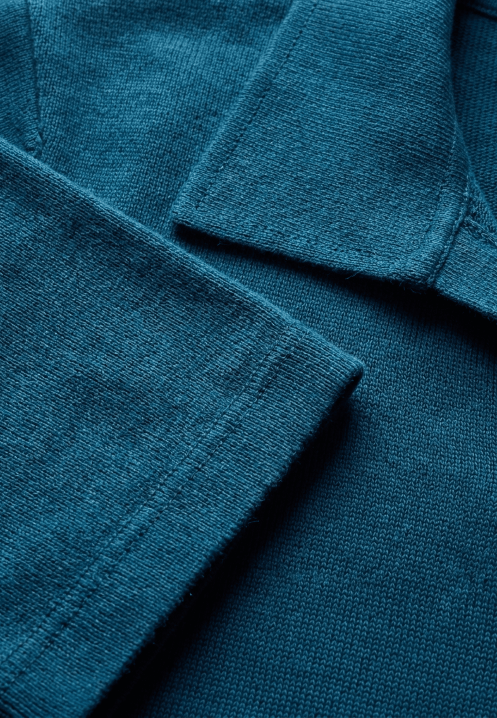 Cotton Buttonless Polo
