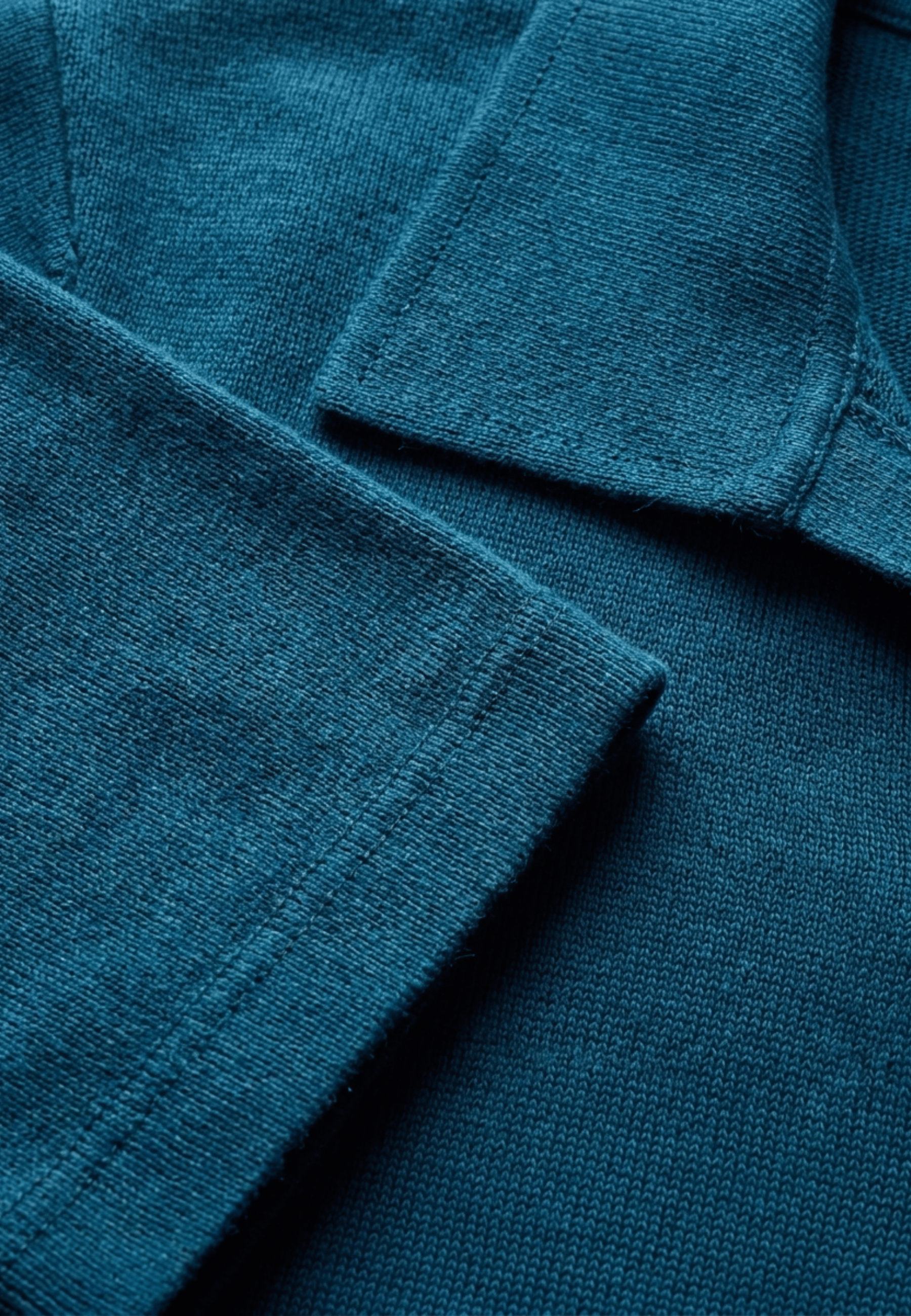 Cotton Buttonless Polo