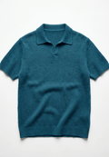 Cotton Buttonless Polo